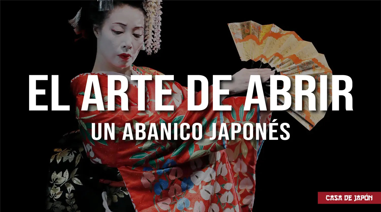 Cómo abrir un abanico japonés