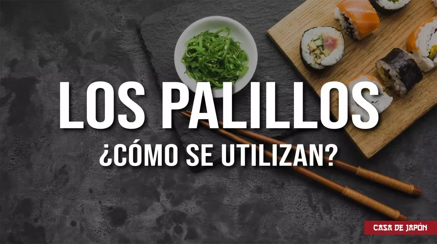 cómo comer con palillos japoneses