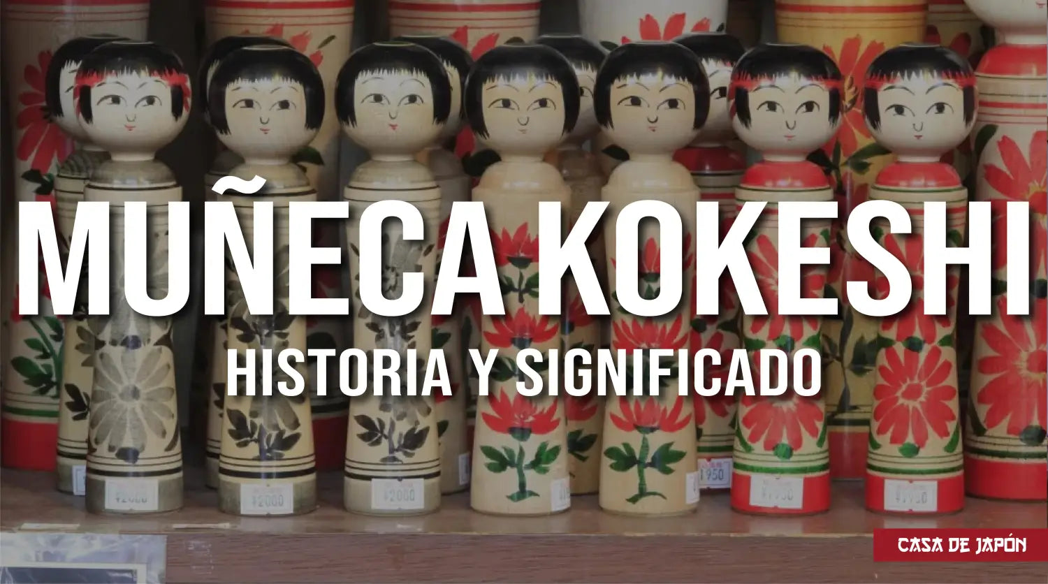 muñeca kokeshi
