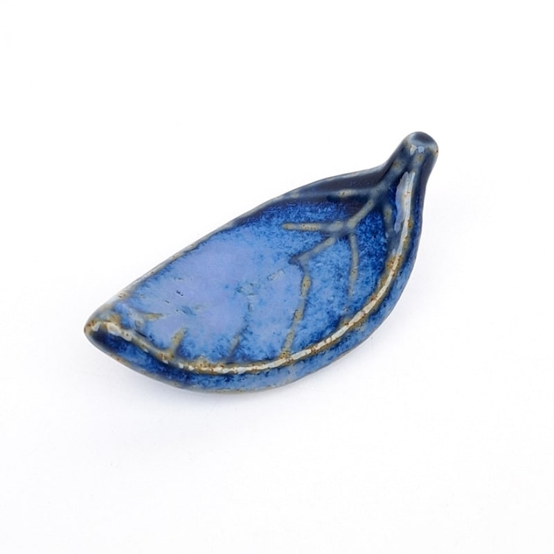 Soporte para Palillos Japoneses Hoja Azul