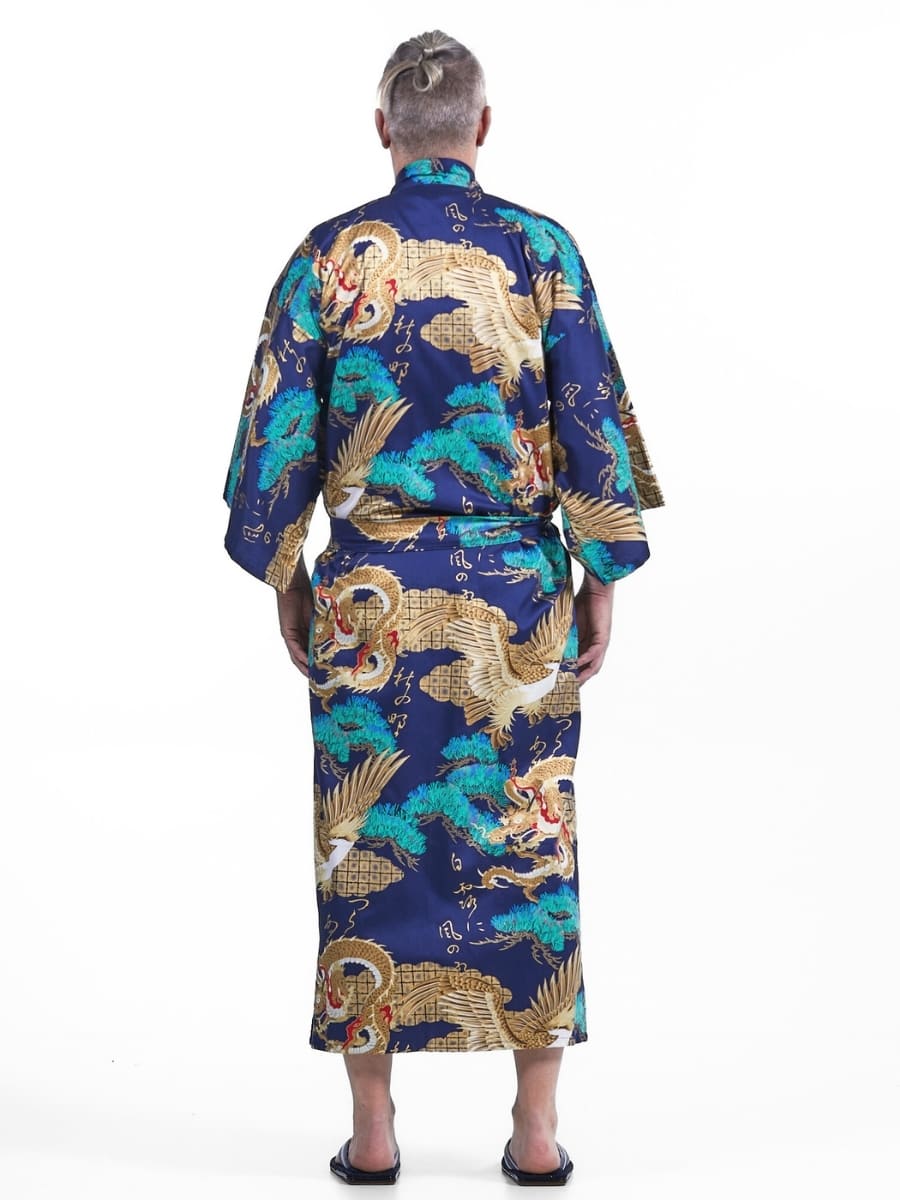 Kimono Japonés Ryū to Washi Hombre