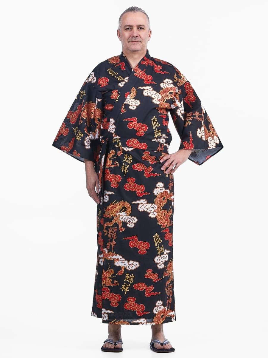 Yukata Kimono Ryū to Kumo Hombre