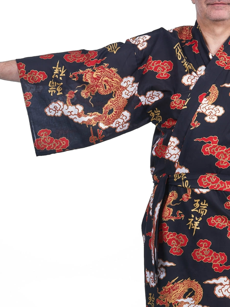Yukata Kimono Ryū to Kumo Hombre