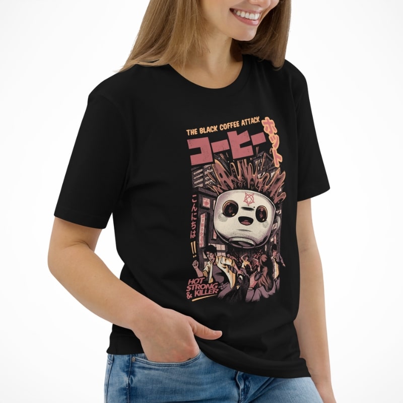 Camiseta Japonesa Black Coffee