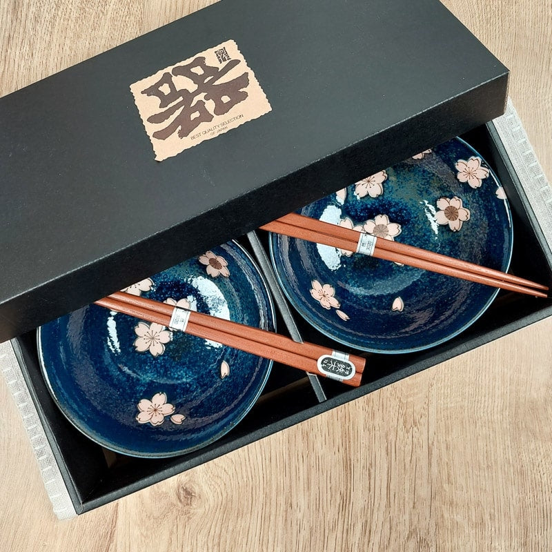 Set de 2 cuencos japoneses Sakura