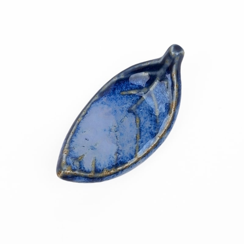 Soporte para Palillos Japoneses Hoja Azul