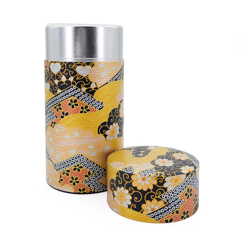 Lata de Té Japonesa Washi Lujo