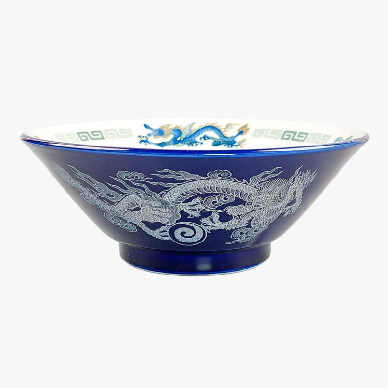 Cuenco Azul de Ramen Japonés