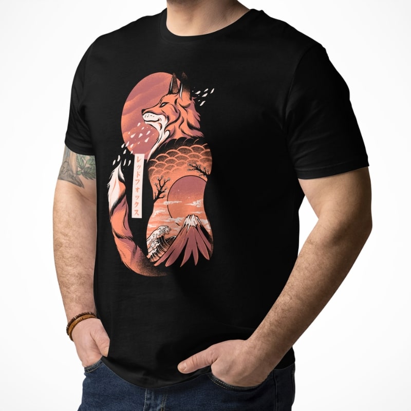 Camiseta Japonesa Zorro