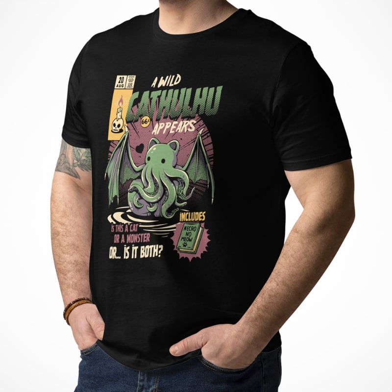 Camiseta Japonesa Cathulhu