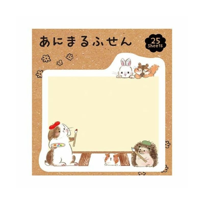 Notas Adhesivas Pizarra y Animales