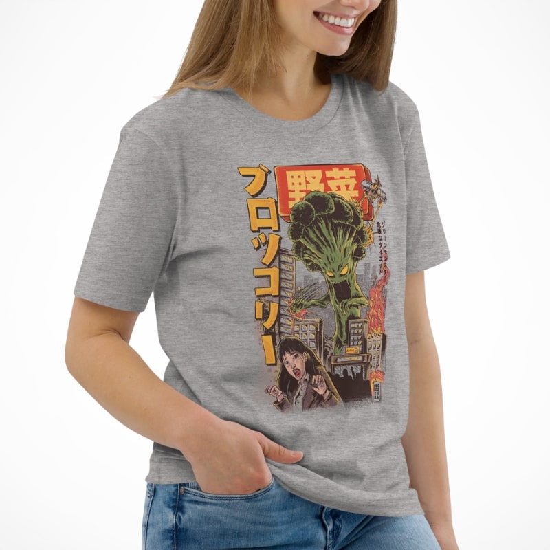 Camiseta Japonesa Broccozilla