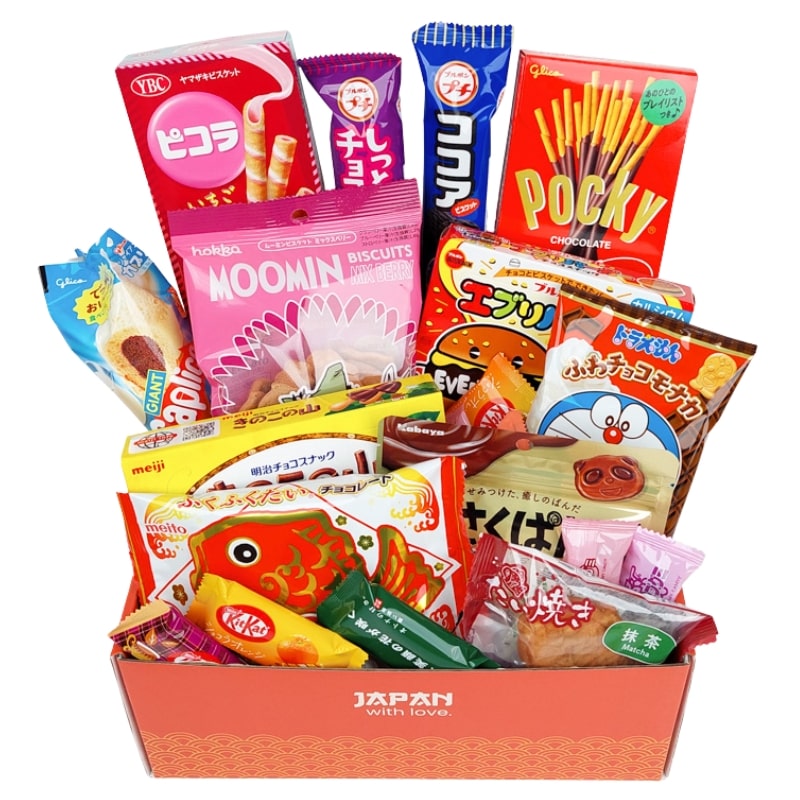 Caja de Snacks Japoneses XXL