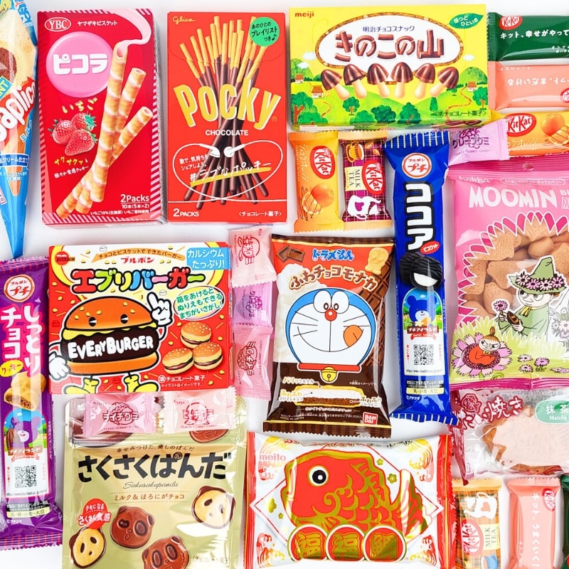 Caja de Snacks Japoneses XXL