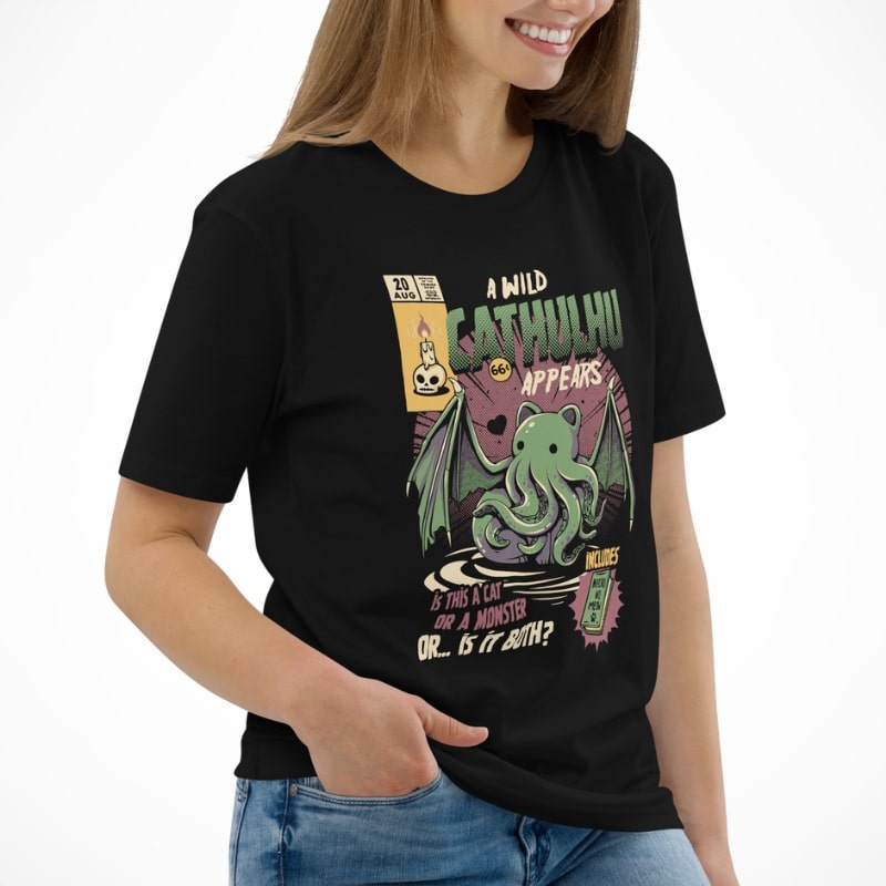 Camiseta Japonesa Cathulhu