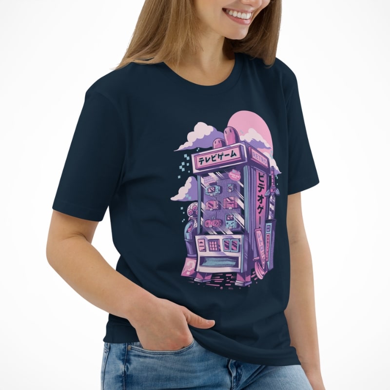 Camiseta Japonesa Retro Gaming