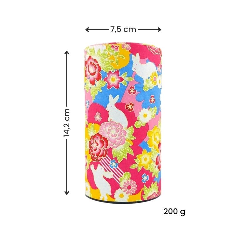 Lata de Té Japonesa Hana Usagi