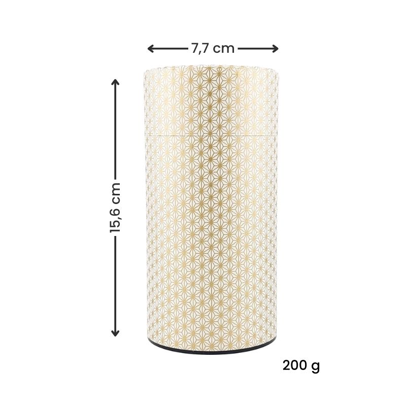 Lata de Té Washi Asanoha