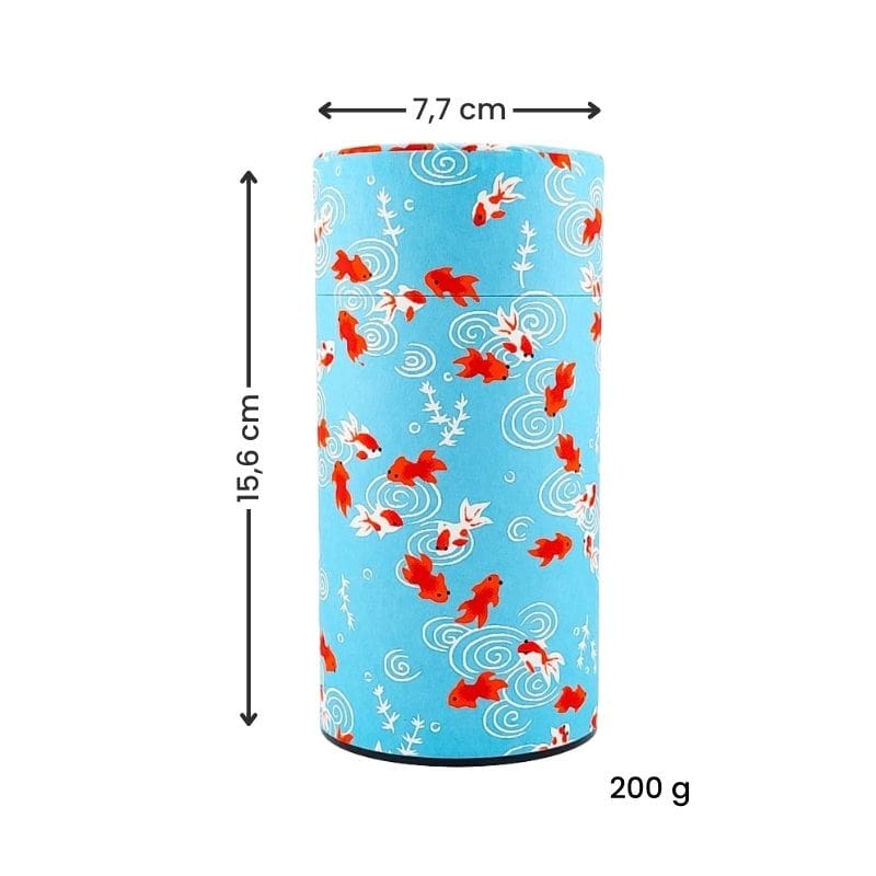 Lata de Té Washi Kingyo