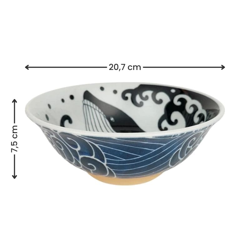 Cuenco Japonés para Ramen Ballena