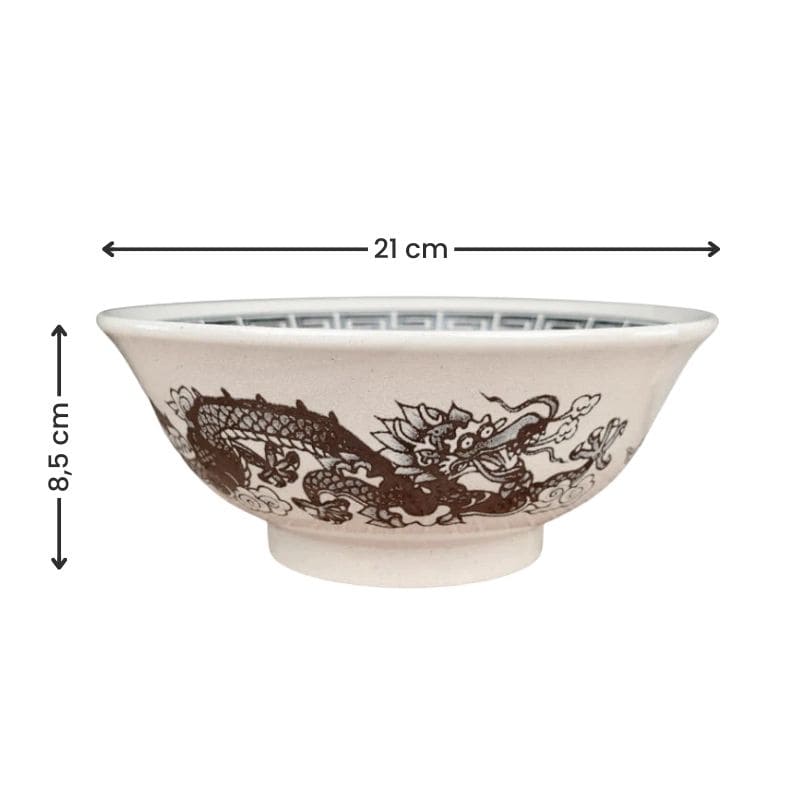 Cuenco Japonés para Ramen Blanco