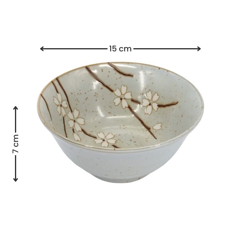 Juego 2 Cuencos Japoneses Flor de Cerezo