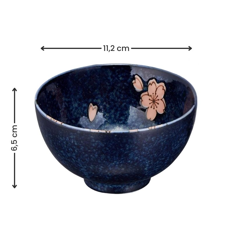 Set de 5 cuencos japoneses Sakura
