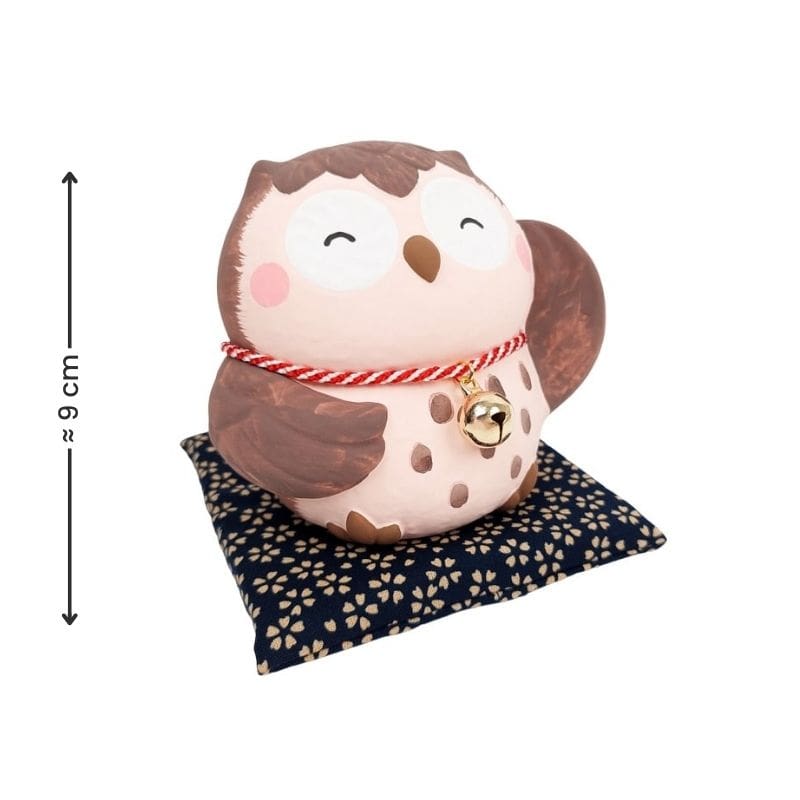 Figura Japonesa Búho Buen Humor