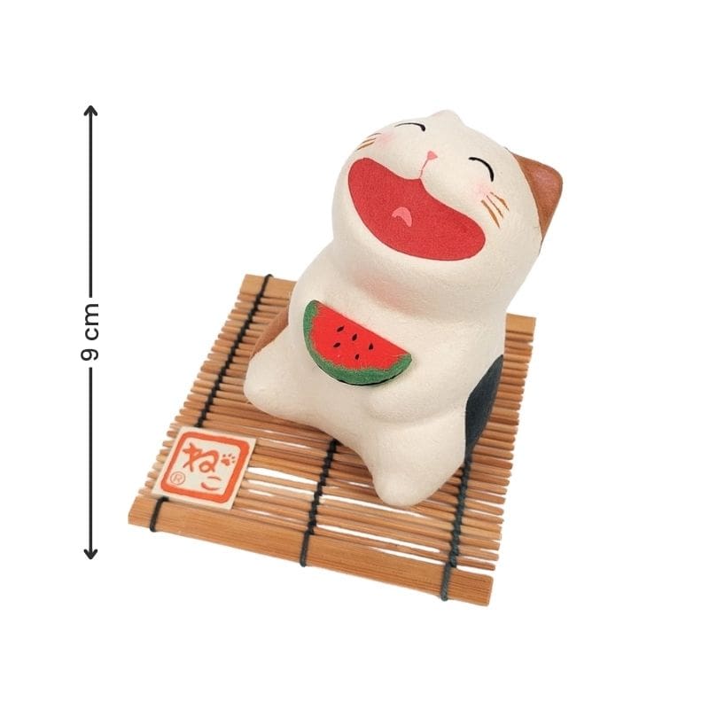 Figurita Japonesa Gato que Ríe