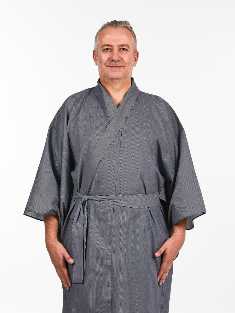 Kimono Yukata Rayas Hombre