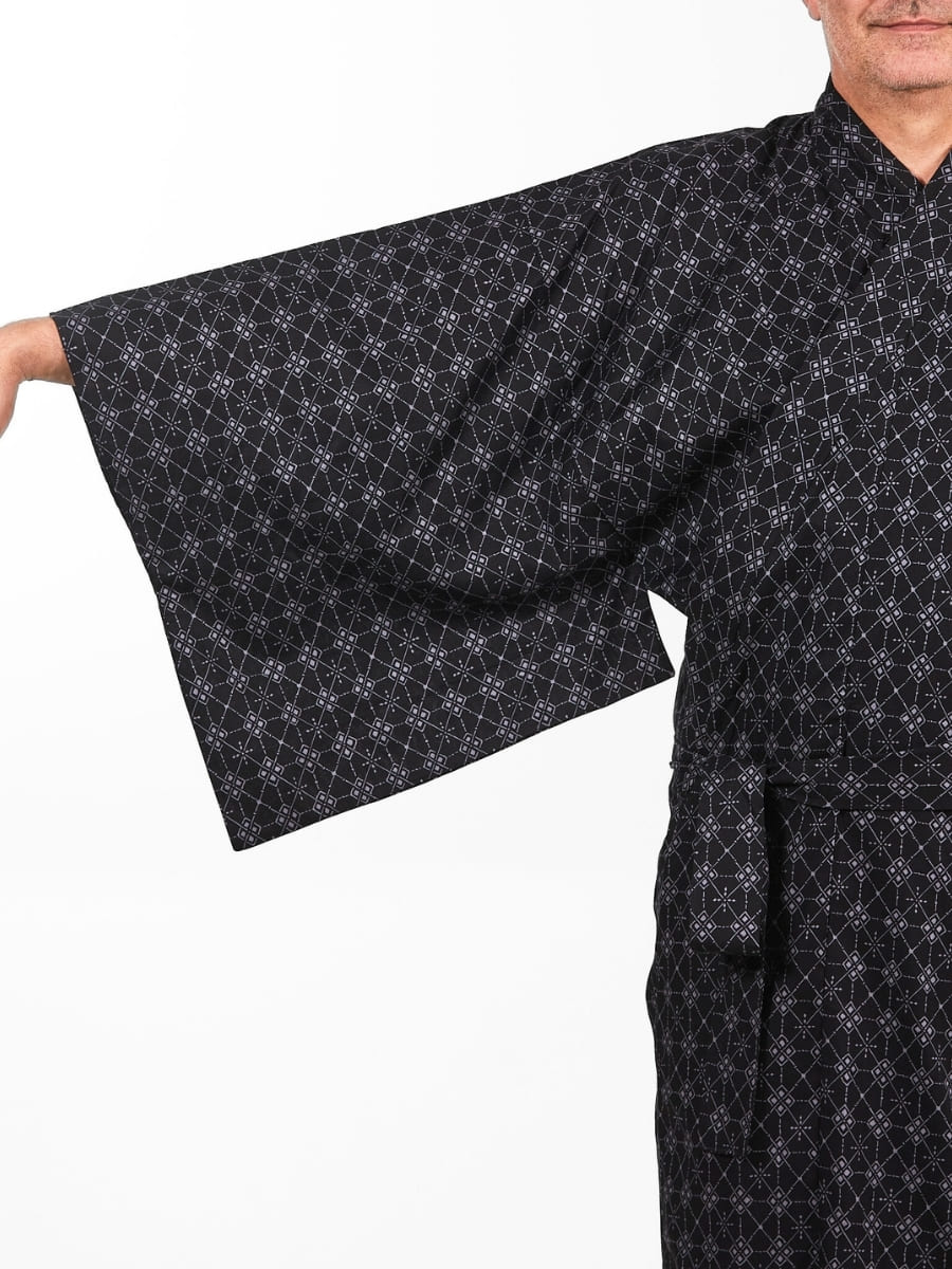 Kimono Yukata Hishigata Hombre