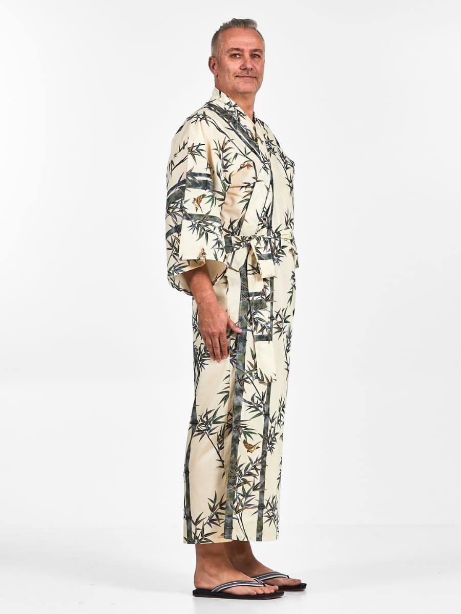 Kimono Japonés Bambú Hombre