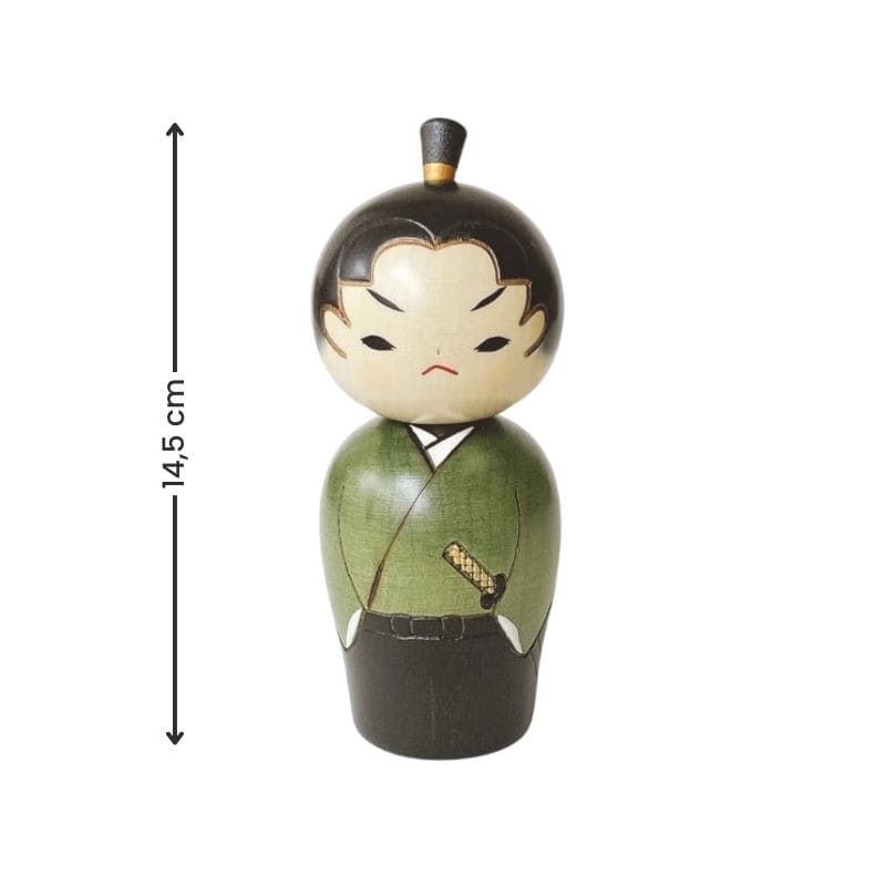 Kokeshi Joven Samurái