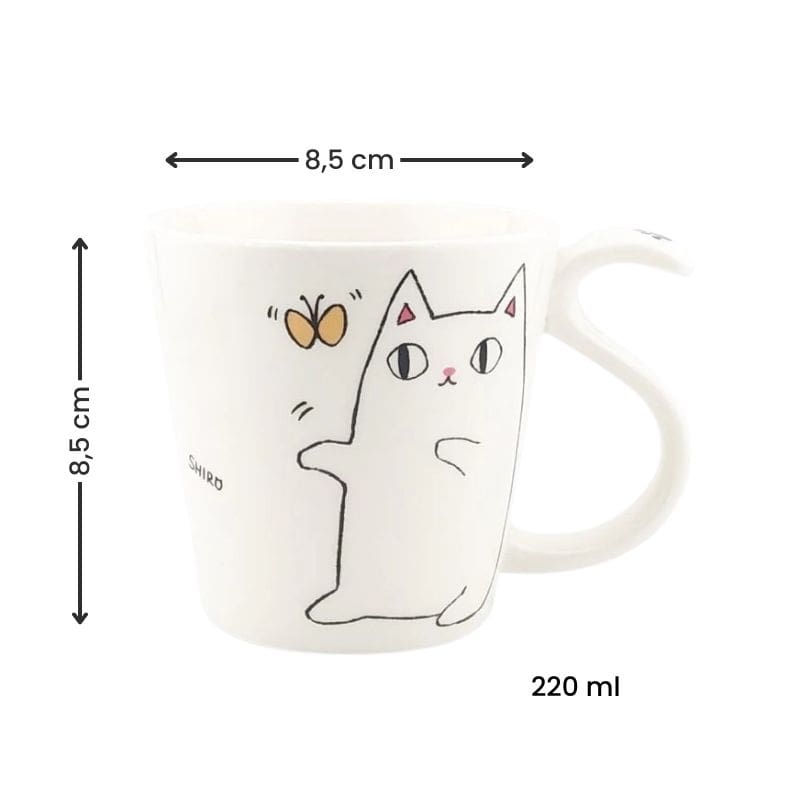 Taza Gato Neko Shiro