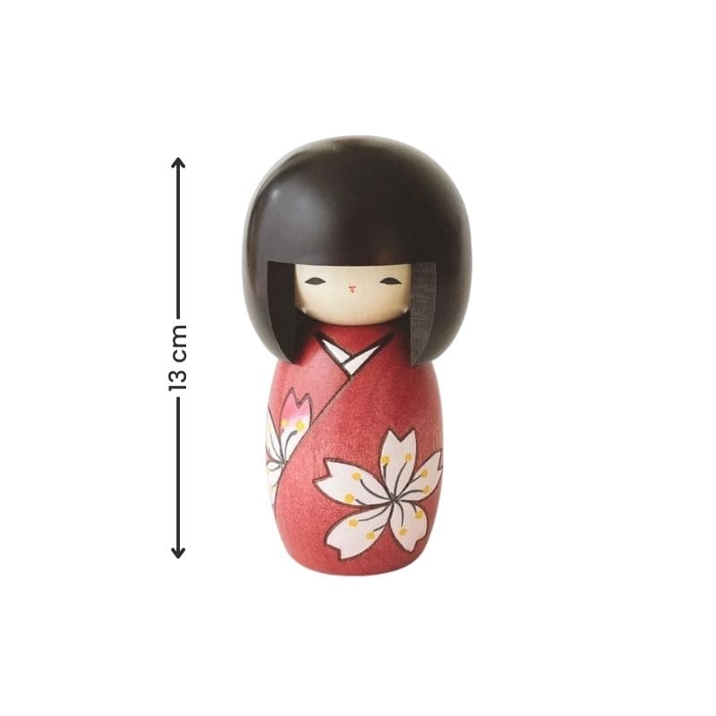 Kokeshi Flor de Cerezo
