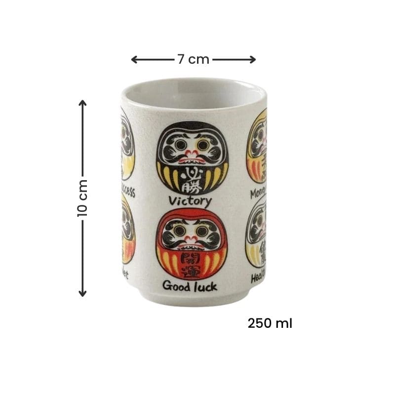 Taza Japonesa Daruma