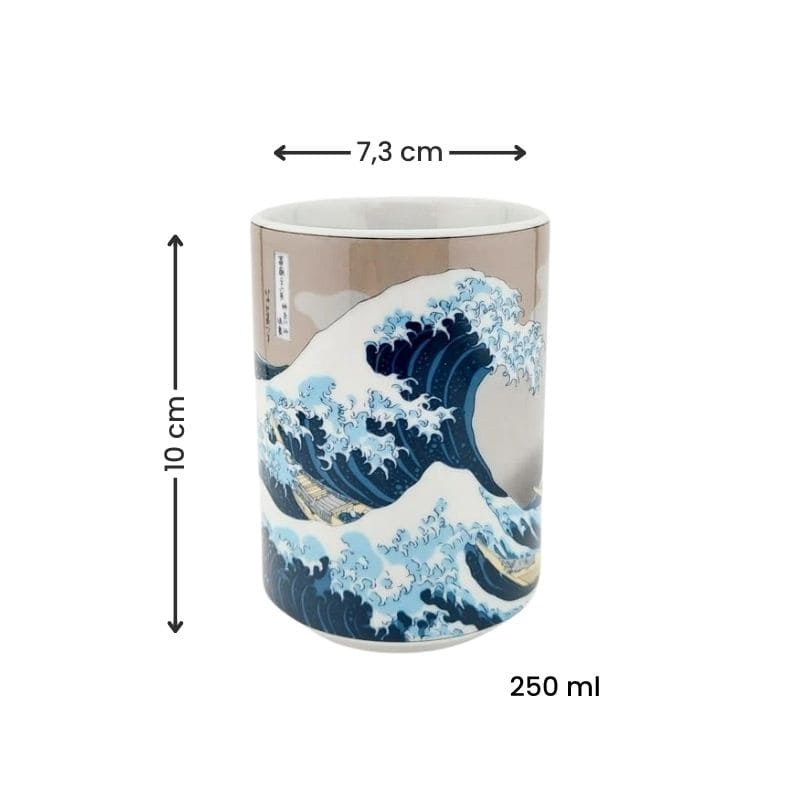 Taza Japonesa Gran Ola