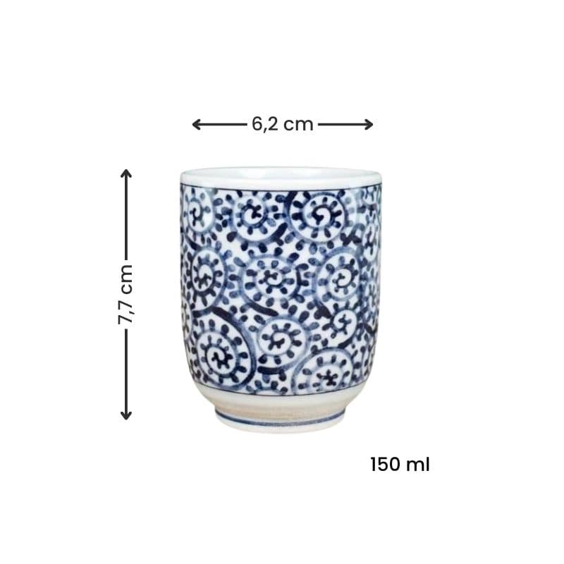 Taza Japonesa Yunomi Karakusa