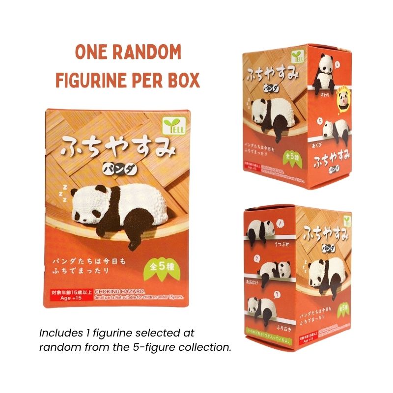 Gachapon Figurita Panda Durmiente