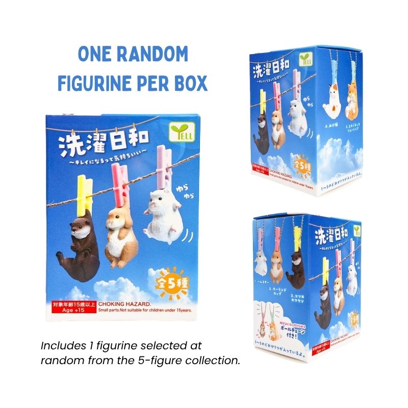 Gachapon Figurita Animales Tendidos