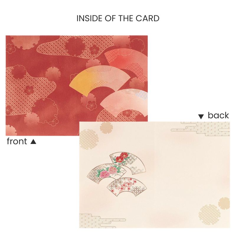 Tarjeta de Felicitación Japonesa Hana