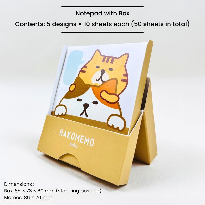 Bloc de Notas Hakomemo Neko