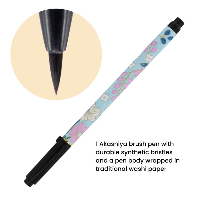 Kit para Sutras con Pincel Akashiya