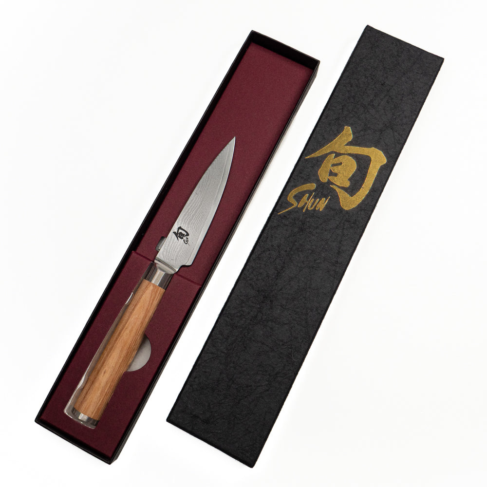 Cuchillo Japonés Shun Classic Blanco 9 cm