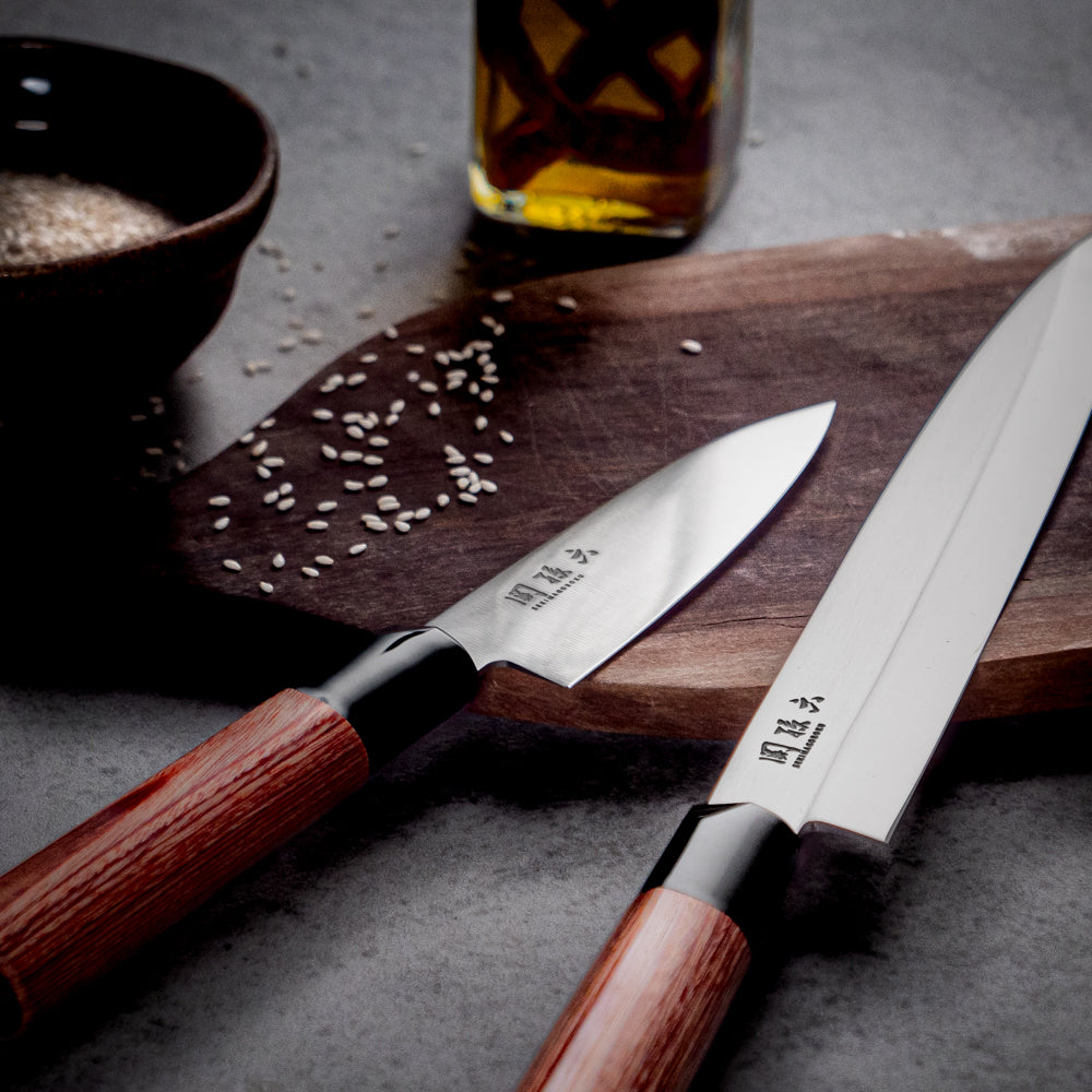 Cuchillo Yanagiba Seki Magoroku Redwood 21 cm
