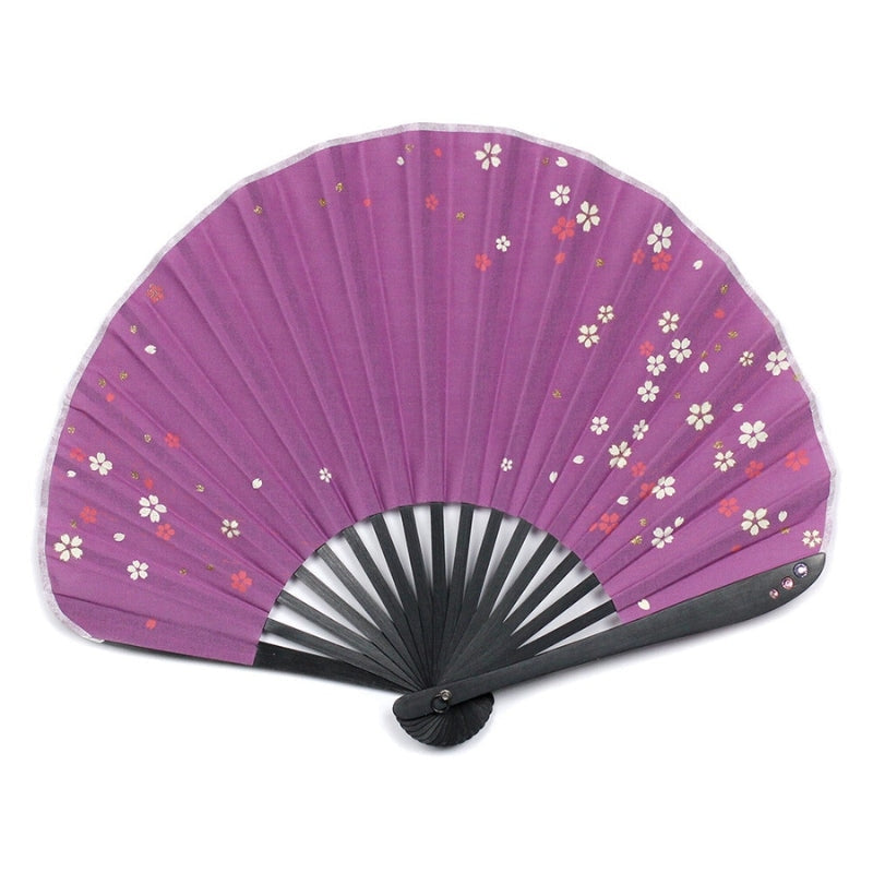 Abanico Japonés Sakura Violeta