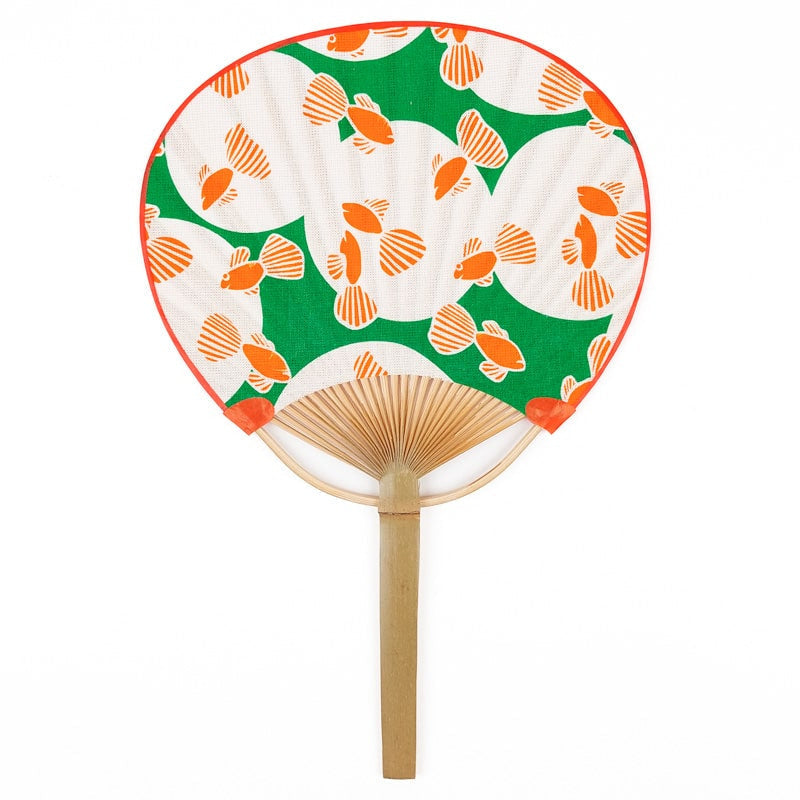 Abanico Pai Pai Uchiwa Kingyo