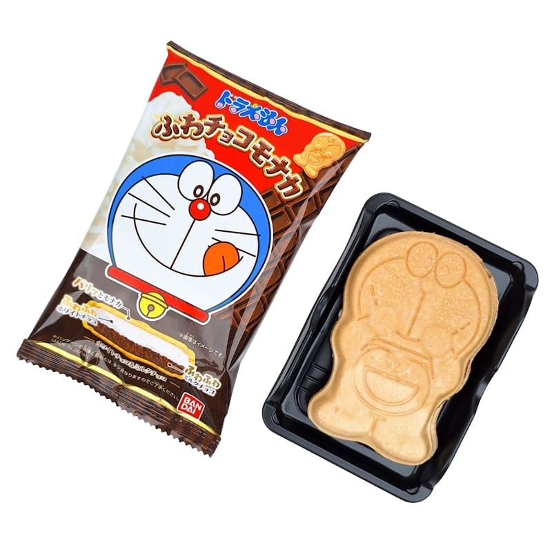Barquillo Doraemon Choco Monaka