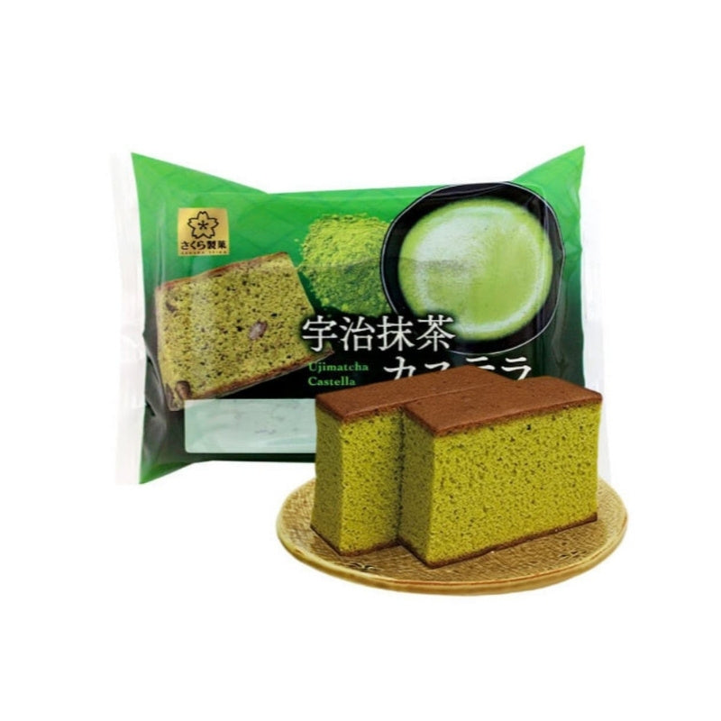 Bizcocho Castella Matcha de Uji