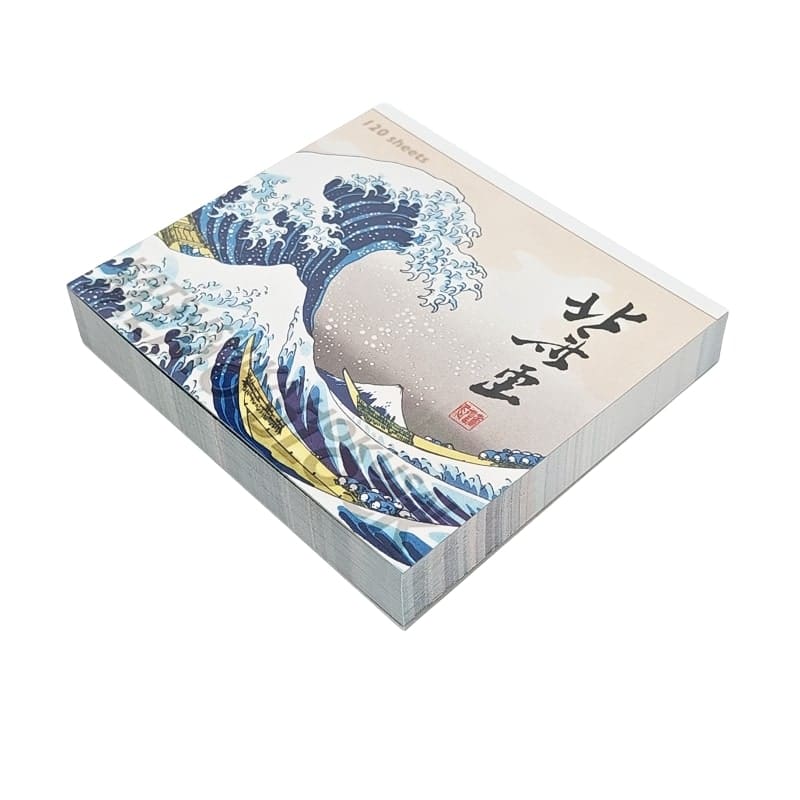 Bloc de notas japonés Impresiones de Hokusai